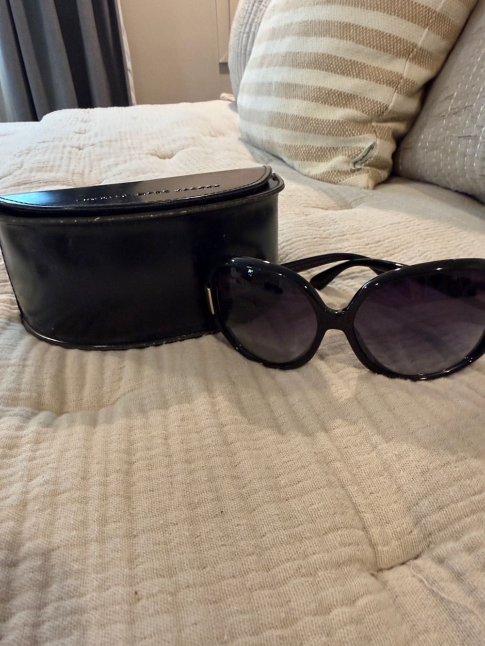 Marc by Marc Jacob’s Classic Black Women’s Sunglasses with Case
